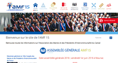Desktop Screenshot of amf15.fr