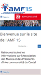 Mobile Screenshot of amf15.fr